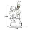 Monkey Free Crystal Liquor Decanter with Decanter